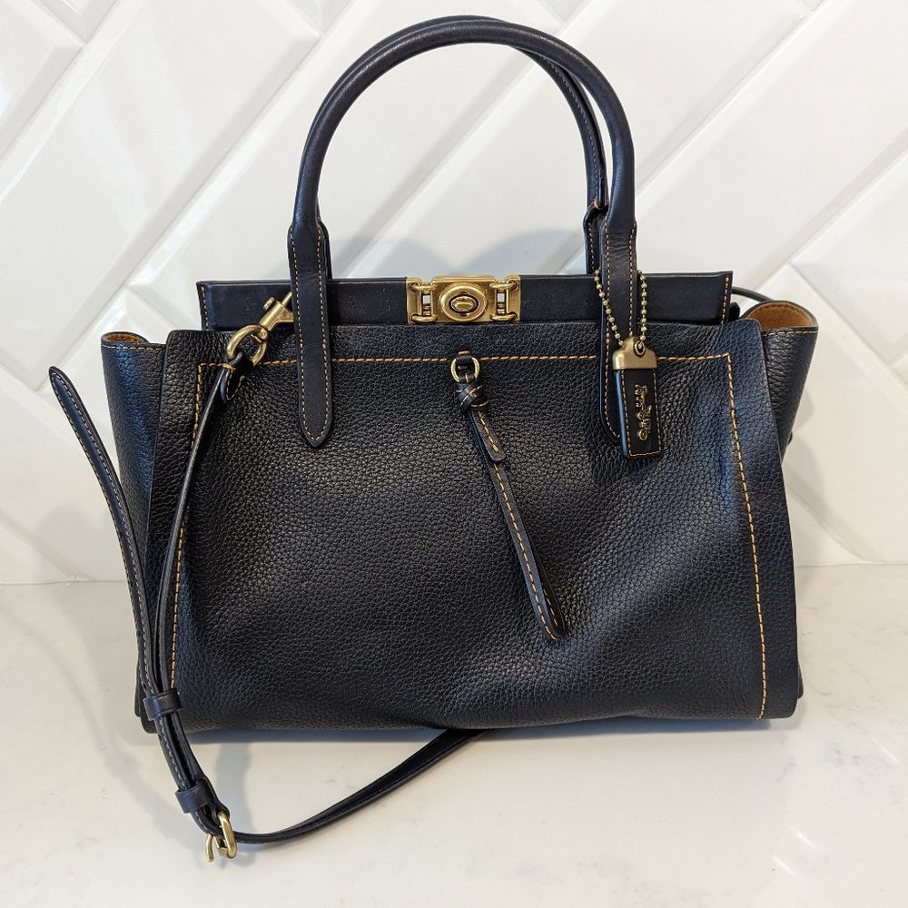 Coach 1941 Troupe Carryall 35 Leather Black/Brass - Style 78500